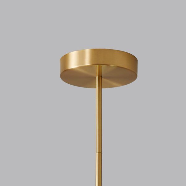 3-Light Sputnik Chandelier with Opal Globes - Image 5