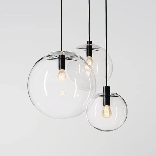 One-Light Glass Pendant Light - Image 3