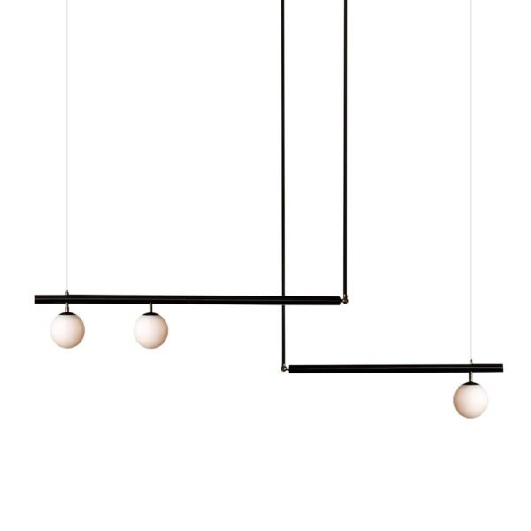 3-Light Linear Kitchen Chandelier - Image 7