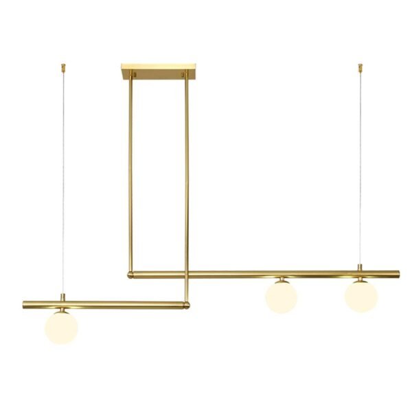 3-Light Linear Kitchen Chandelier - Image 8