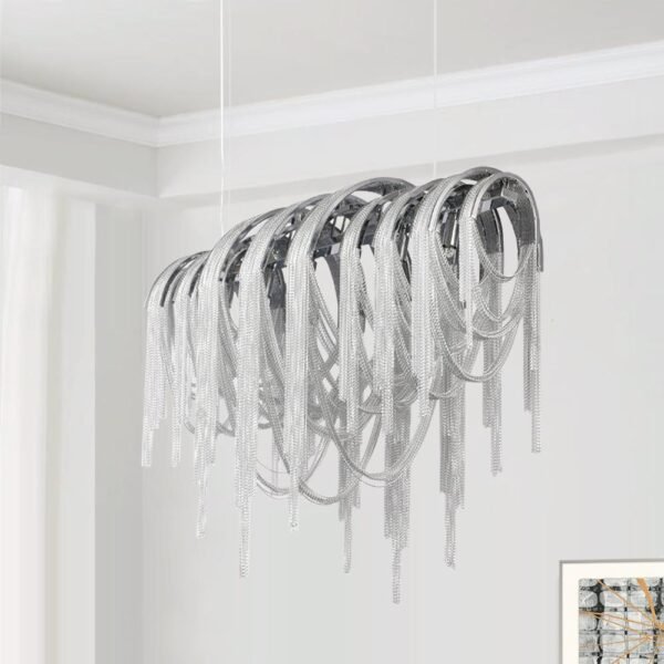 Luxury Tassel Chandelier Light