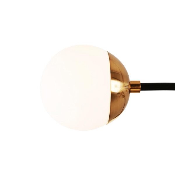 Brass Sputnik Modern Linear Chandelier - Image 10