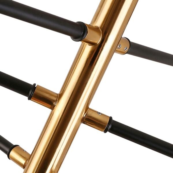 Brass Sputnik Modern Linear Chandelier - Image 9
