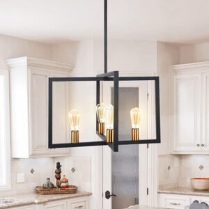 Industrial Farmhouse Kitchen Chandelier