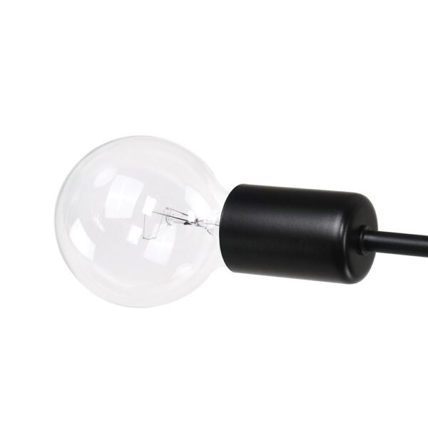 Linear Sputnik Chandelier in Black - Image 8