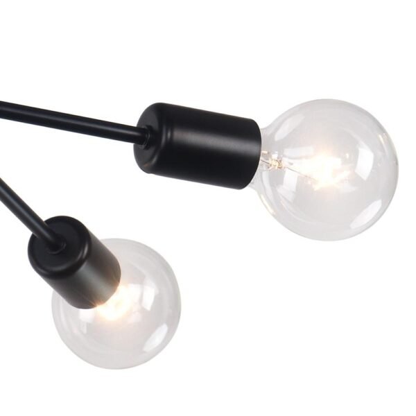 Linear Sputnik Chandelier in Black - Image 7