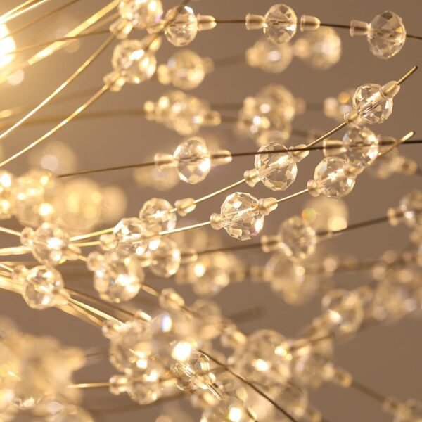 Luxury 8-Light Sputnik Firework Chandelier - Image 11