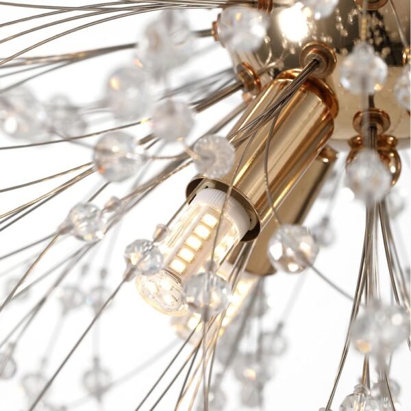 Luxury 8-Light Sputnik Firework Chandelier - Image 12