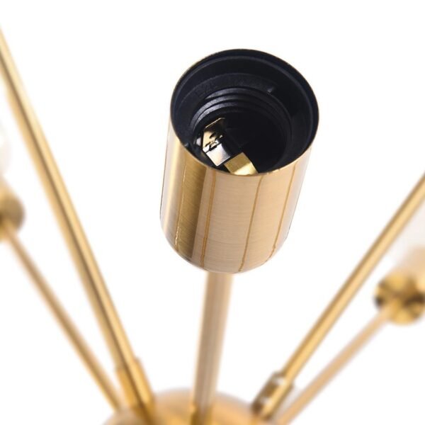 Modern Mid-Century Sputnik Sphere Chandelier - Image 14