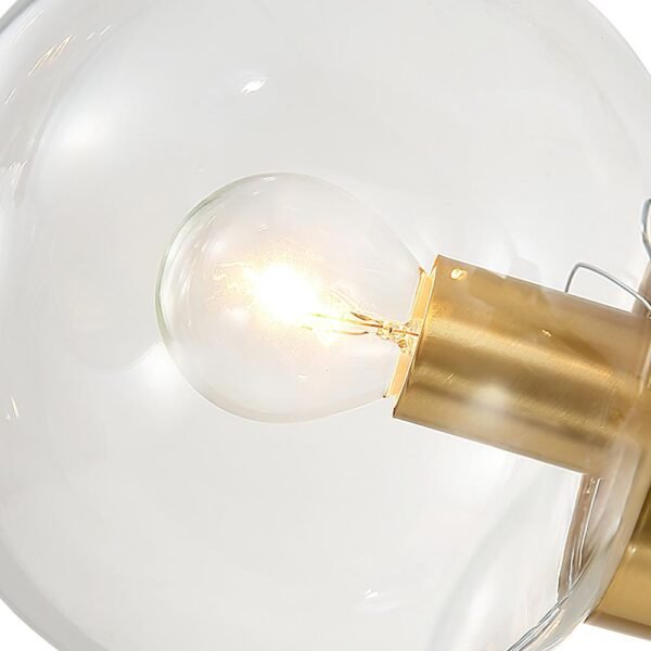 Modern Sputnik Glass Globe Chandelier - Image 11