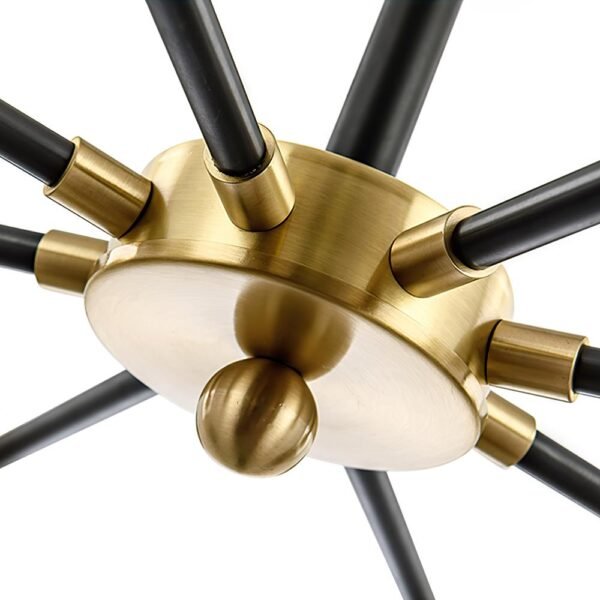 Modern Sputnik Glass Globe Chandelier - Image 10