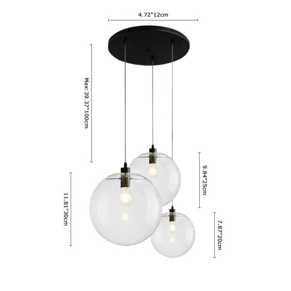 One-Light Glass Pendant Light - Image 11
