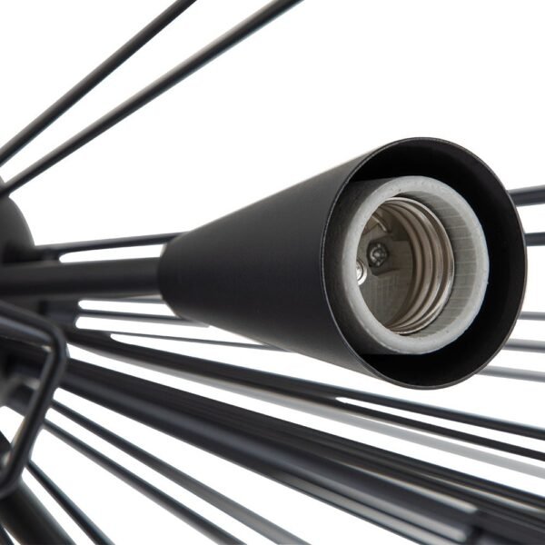 10-Light Modern Sputnik Sunburst Chandelier - Image 12