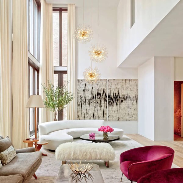 24/40-Light Modern Large Sputnik Firework Chandelier - Image 7