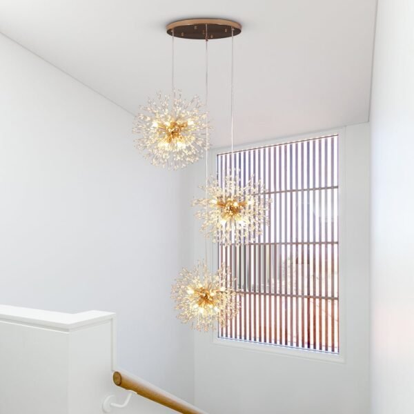 24/40-Light Modern Large Sputnik Firework Chandelier - Image 2