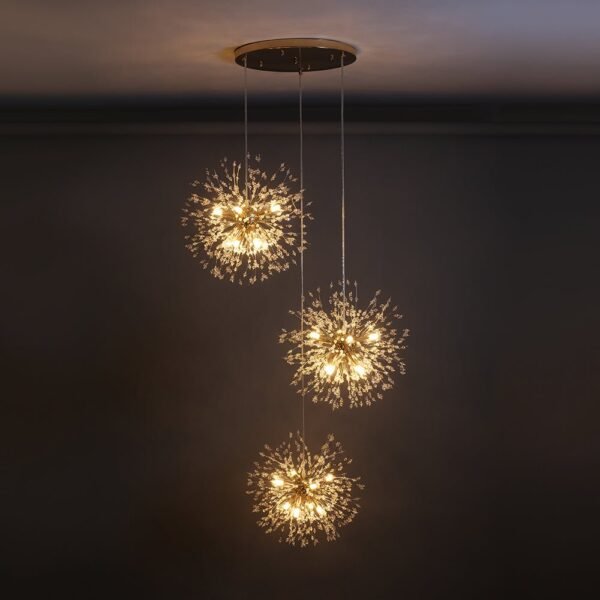24/40-Light Modern Large Sputnik Firework Chandelier - Image 11