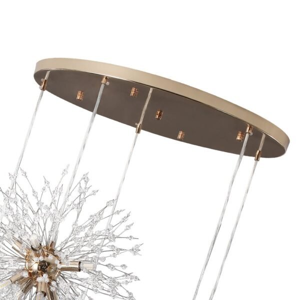 24/40-Light Modern Large Sputnik Firework Chandelier - Image 19