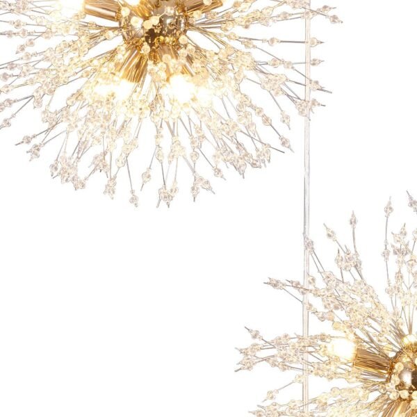 24/40-Light Modern Large Sputnik Firework Chandelier - Image 14
