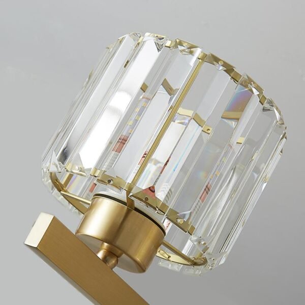 3 Light Crystal Shaded Sputnik Chandelier - Image 8