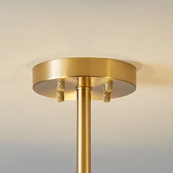 3 Light Crystal Shaded Sputnik Chandelier - Image 10