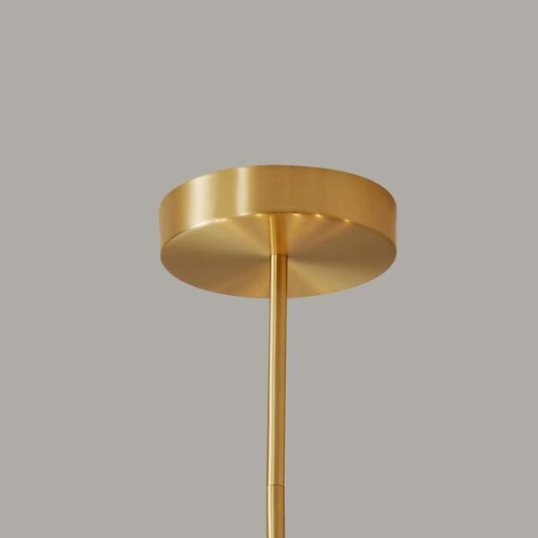 6-Light Linear Bubble Glass Chandelier - Image 8