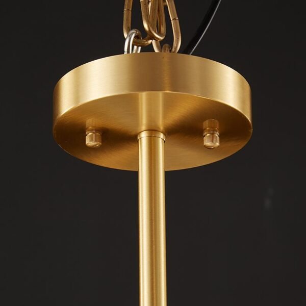 6-Light Sputnik Crystal Shade Chandelier - Image 9