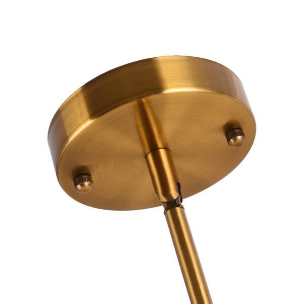 9-Light Sputnik Gold Chandelier - Image 5