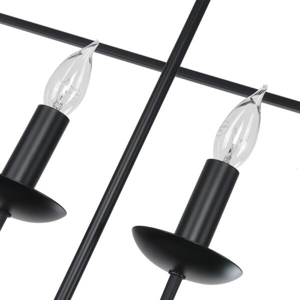 Candle Style Kitchen Island Rectangle Chandelier - Image 4
