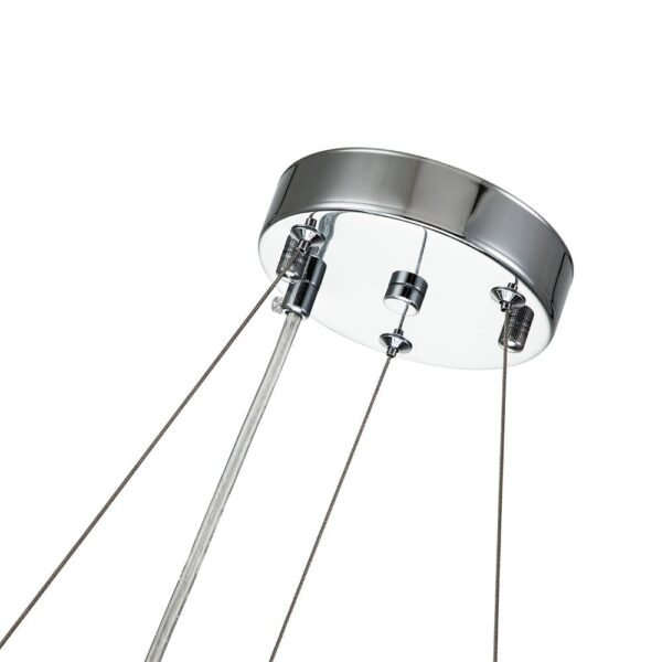 Glam Modern Round Crystal Chandelier - Image 15