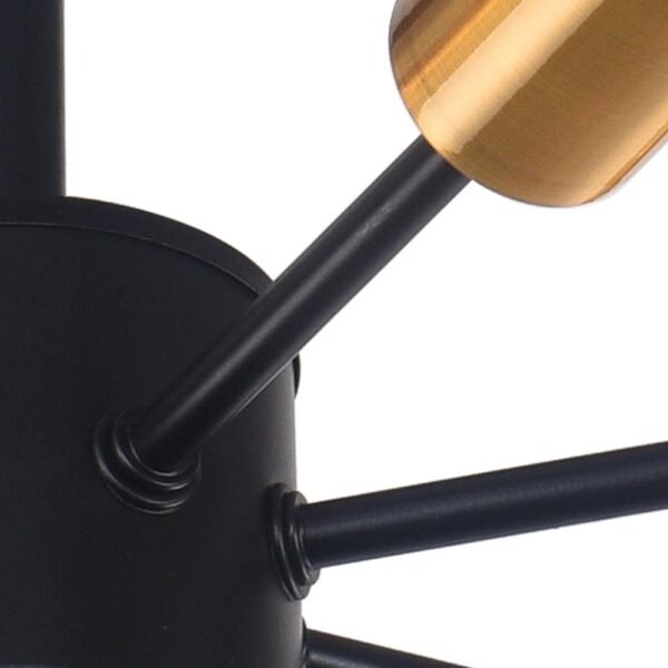 Modern 8-Light Sputnik Sphere Chandelier - Image 7
