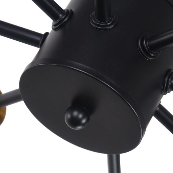 Modern 8-Light Sputnik Sphere Chandelier - Image 6
