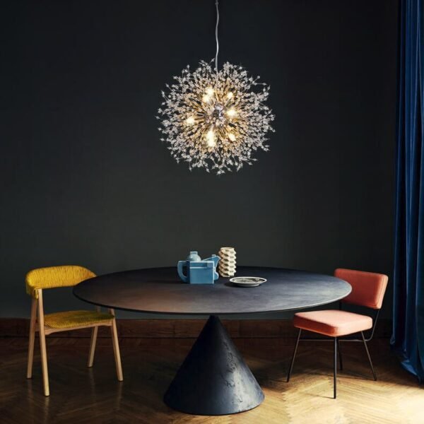 Modern Crystal Sputnik Chandelier - Image 2