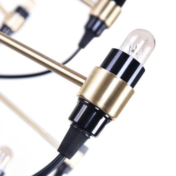 French Antique Candle Style Empire Chandelier - Image 18